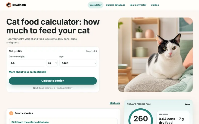 Homepage of BowlMath